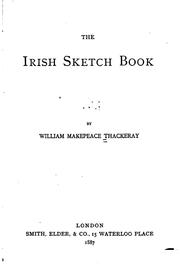 Cover of: The Irish sketch book