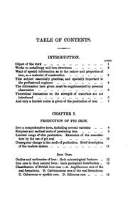 Cover of: Iron as a material of construction