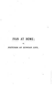 Cover of: Ivan at home by Herbert Barry