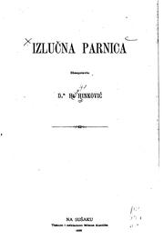 Cover of: Izlučna parnica. by Henrik Hinković