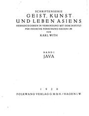 Cover of: Java by Karl With, Karl With