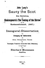 Cover of: John Lacy's Sanny the Scot by Eberhard Moosmann