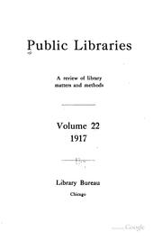 Cover of: Libraries by 