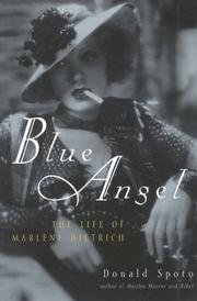 Cover of: Blue Angel by Donald Spoto, Donald Spoto