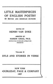 Cover of: Little masterpieces of English poetry