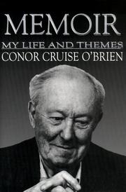 Cover of: Memoir by Conor Cruise O’Brien