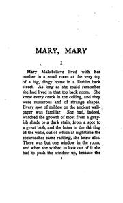 Cover of: Mary, Mary.