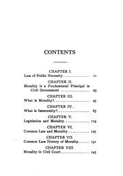 Moral law and civil law, parts of the same thing by Eli F. Ritter