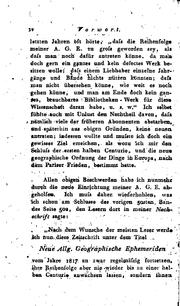 Cover of: Neue allgemeine geographische und statistische ephemeriden ...: 1.-31. bd.; 1817-31.