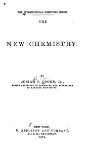 Cover of: The new chemistry by Cooke, Josiah Parsons