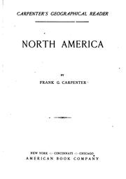 Cover of: North America