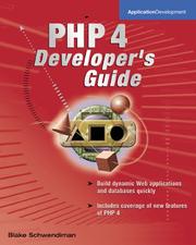 Cover of: PHP 4 developer