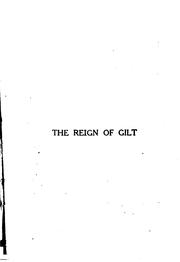Cover of: The reign of gilt | 