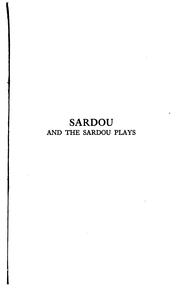Cover of: Sardou and the Sardou plays.