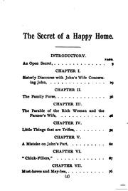 Cover of: The secret of a happy home by by Marion Harland.