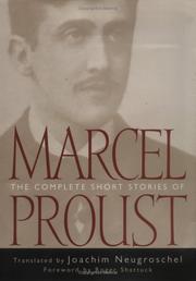 Cover of: The complete short stories of Marcel Proust