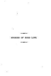 Cover of: Stories of bird life by Henry Berthoud