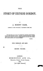 Cover of: The story of Chinese Gordon.