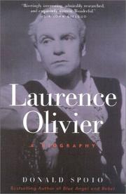 Cover of: Laurence Olivier by Donald Spoto, Donald Spoto