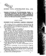 Sundry civil bill, 1916 by United States. Congress. House. Committee on Appropriations