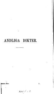 Cover of: Svenska medeltids dikter och rim by Gustaf Edvard Klemming