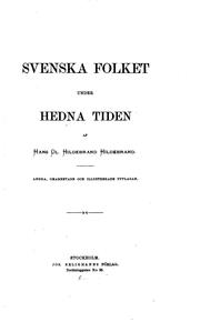 Cover of: Svenska folket under hedna tiden ...