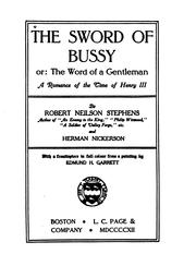 Cover of: The sword of Bussy