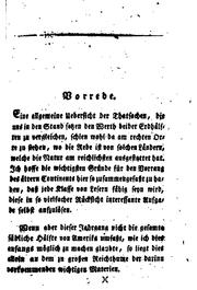 Cover of: Taschenbuch der reisen: oder, Unterhaltende darstellung der entdeckungen des 18ten jahrhunderts in rücksicht der länder, menschen und productenkunde. Für jede klasse von lesern