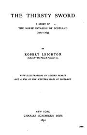 Cover of: The thirsty sword by Leighton, Robert