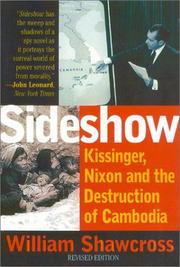 Cover of: Sideshow, Revised Edition: Kissinger, Nixon, and the Destruction of Cambodia