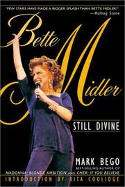Cover of: Bette Midler: Still Divine
