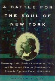 Cover of: A Battle for the Soul of New York by Warren Sloat