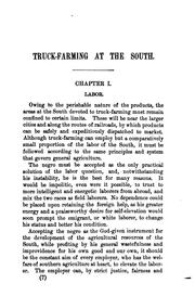 Cover of: Truck-farming at the South by A. Oemler