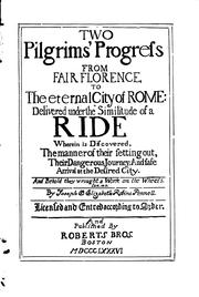Cover of: Two pilgrims' progress