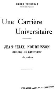 Cover of: Une carrière universitaire