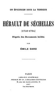 Cover of: Un épicurien sous la terreur