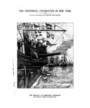 The Washington centenary celebrated in New-York April 29, 30-May 1, 1889