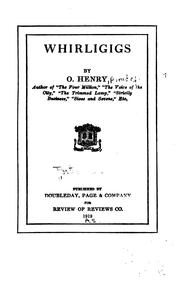 Cover of: Whirligigs