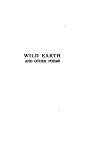 Wild earth, and other poems by Padraic Colum