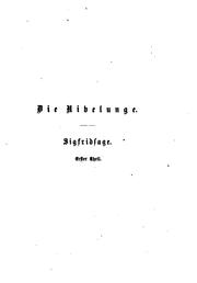 W. Jordans Nibelunge .. by Wilhelm Jordan