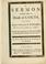 Cover of: A sermon preached before the House of Lords, in the Abbey-Church of Westminster, on Friday, Jan. 30, 1746-7, being the day appointed to be observed as the day of the martyrdom of King Charles I