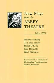 New plays from the Abbey Theatre, 1993-1995 by Donal O'Kelly, Neil Donnelly, Niall Williams