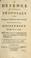 Cover of: A defence of several proposals for raising three millions for the service of the government for the year 1746. With a postscript, containing some notions relating to publick credit