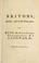 Cover of: Britons awake, and look about you; or, ruin the inevitable consequence of a land-war, whether successful, or not. Humbly recommended to the serious consideration of all true Britons