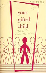 Cover of: Your gifted child. by United States. Children's Bureau.