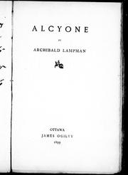 Cover of: Alcyone
