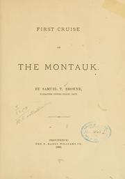 Cover of: First cruise of the Montauk. by F. B. Browne