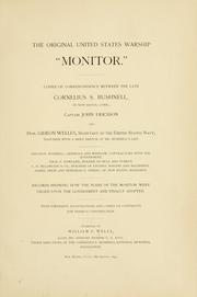 Cover of: The original United States warship "Monitor." by Wells, William S.