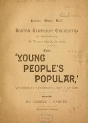 Cover of: Young people's popular.