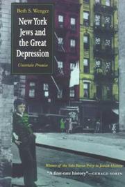 Cover of: New York Jews and the Great Depression | Beth S. Wenger